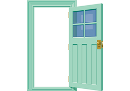 be open toのイラスト